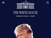 Вот так сейчас выглядит главная страница сайта Белого дома Вот так сейчас выглядит главная страница сайта Белого дома