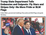 Госдеп США запретил вывешивать флаги ЛГБТ* и БЛМ Госдеп США запретил вывешивать флаги ЛГБТ* и БЛМ