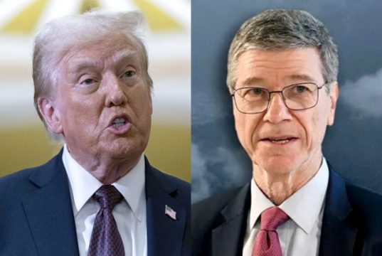 Трамп впервые публично сослался на Джеффри Сакса Трамп впервые публично сослался на Джеффри Сакса