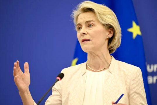 Фон дер Ляйен: «Европе и Украине нужен мир через силу» Фон дер Ляйен: «Европе и Украине нужен мир через силу»