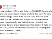 «Канада должна стать 51-м штатом»: Трамп снова обратился к соседям «Канада должна стать 51-м штатом»: Трамп снова обратился к соседям