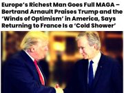 Бернард Арно высоко оценил нового лидера США и американский ренессанс Бернард Арно высоко оценил нового лидера США и американский ренессанс