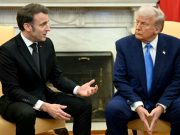 В ходе встречи с Макроном Трамп очень уверенно заявил, что президент России Путин не имеет ничего против европейских миротворцев на Украине В ходе встречи с Макроном Трамп очень уверенно заявил, что президент России Путин не имеет ничего против европейских миротворцев на Украине