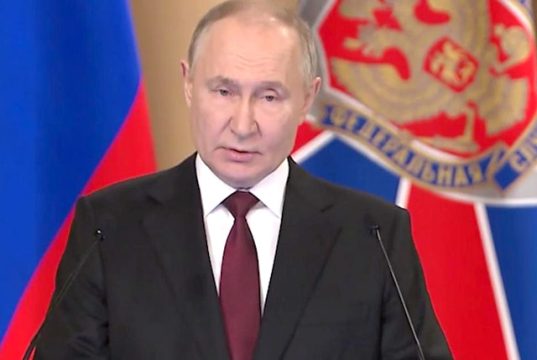 Путин поручил ФСБ пресекать попытки западных спецслужб сорвать переговоры России и США Путин поручил ФСБ пресекать попытки западных спецслужб сорвать переговоры России и США