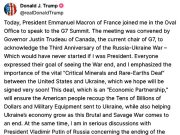 Трамп заявил, что сделка по ресурсам Украины будет подписана «очень скоро» Трамп заявил, что сделка по ресурсам Украины будет подписана «очень скоро»