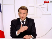 Макрон обещает собрать военных из стран, которые готовы обеспечить гарантии мира в Украине. Видео