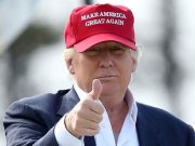 Трамп сегодня в Филадельфии в новой кепке Трамп сегодня в Филадельфии в новой кепке