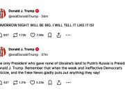 Трамп анонсировал важное заявление Трамп анонсировал важное заявление