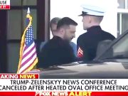 Видео досрочного отъезда Зеленского из Белого дома Видео досрочного отъезда Зеленского из Белого дома