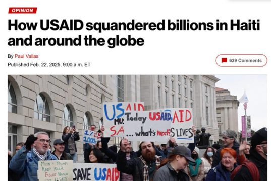 Из 2 млрд долл., которые USAID выделил на помощь Гаити, до местных организаций дошло только 2% Из 2 млрд долл., которые USAID выделил на помощь Гаити, до местных организаций дошло только 2%