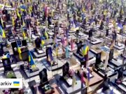 Видео с дрона одного из разросшихся кладбищ Харькова и других городов Украины, облетает международные ТГ-каналы Видео с дрона одного из разросшихся кладбищ Харькова и других городов Украины, облетает международные ТГ-каналы