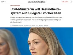 Немецкую медицину хотят подготовить к войне, сообщает Diе Zeit Немецкую медицину хотят подготовить к войне, сообщает Diе Zeit