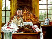 Датская газета Politiken опубликовала карикатуру на Зеленского Датская газета Politiken опубликовала карикатуру на Зеленского