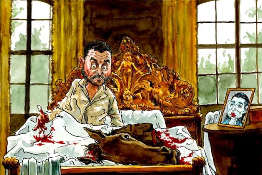 Датская газета Politiken опубликовала карикатуру на Зеленского Датская газета Politiken опубликовала карикатуру на Зеленского