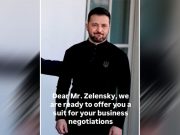 Hugo boss пишет у себя в соцсетях, что компания готова предоставить костюм Зеленскому для ведения деловых переговоров Hugo boss пишет у себя в соцсетях, что компания готова предоставить костюм Зеленскому для ведения деловых переговоров