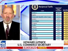 Министр торговли США Латник: Я не думаю, что будут исключения для стран Министр торговли США Латник: Я не думаю, что будут исключения для стран