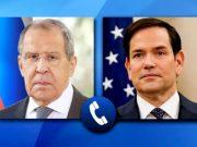 Ночью состоялся телефонный разговор Рубио и Лаврова по Украине Ночью состоялся телефонный разговор Рубио и Лаврова по Украине