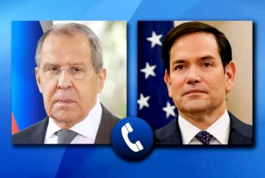 Ночью состоялся телефонный разговор Рубио и Лаврова по Украине Ночью состоялся телефонный разговор Рубио и Лаврова по Украине