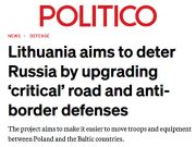 НАТО готовит Сувалкский коридор к возможному нападению со стороны России, сообщает Politico НАТО готовит Сувалкский коридор к возможному нападению со стороны России, сообщает Politico