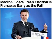 Макрон изучает возможность роспуска парламента Макрон изучает возможность роспуска парламента