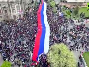 Митинг «Не отдадим Сербию» в поддержку президента Вучича начался в Белграде Митинг «Не отдадим Сербию» в поддержку президента Вучича начался в Белграде