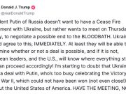 Трамп призвал Зеленского «немедленно» согласиться на переговоры с Россией в Стамбуле Трамп призвал Зеленского «немедленно» согласиться на переговоры с Россией в Стамбуле