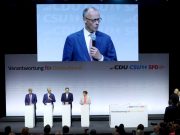 В Германии партия СДПГ и блок ХДС/ХСС подписали коалиционное соглашение В Германии партия СДПГ и блок ХДС/ХСС подписали коалиционное соглашение