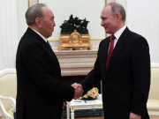 Путин провел встречу с Назарбаевым