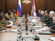 Белоусов провел совещания с генералами африканских стран