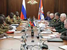 Белоусов провел совещания с генералами африканских стран