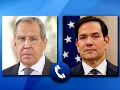 Лавров провел в субботу телефонный разговор с госсекретарем США Рубио Лавров провел в субботу телефонный разговор с госсекретарем США Рубио