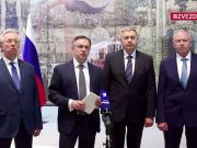 Россия «довольна результатом» переговоров с Украиной, заявил глава российской делегации Мединский Россия «довольна результатом» переговоров с Украиной, заявил глава российской делегации Мединский