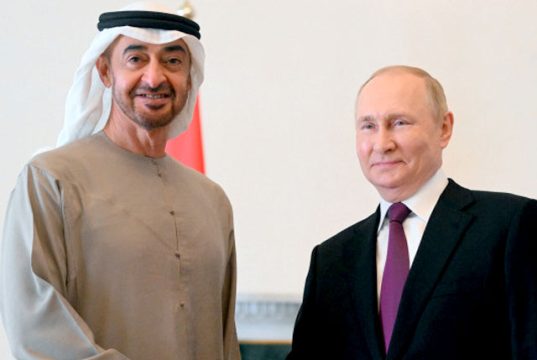 Президенты России и ОАЭ обменялись мнениями Президенты России и ОАЭ обменялись мнениями