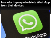 «Через него наводят ракеты». Тегеран призвал всех граждан Ирана удалить WhatsApp