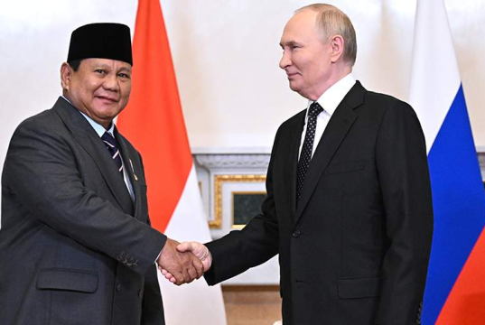 Путин и президент Индонезии приняли Декларацию о стратегическом партнерстве