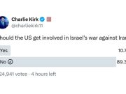 Ну и опрос народа втягиваться США в этот конфликт Израиль Иран Ну и опрос народа втягиваться США в этот конфликт Израиль Иран