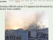 Иран продолжает заявлять, что ответит США на их вступление в войну, передает Atab News Иран продолжает заявлять, что ответит США на их вступление в войну, передает Atab News