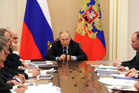 Главное из заявлений Путина на совещании с правительством Главное из заявлений Путина на совещании с правительством