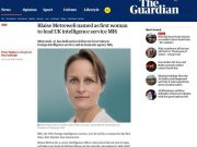 Английскую службу MI6 возглавит Белла Константиновна Добровольская Английскую службу MI6 возглавит Белла Константиновна Добровольская