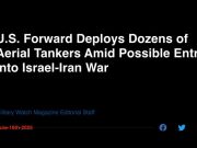 США перекидывают свои самолеты-заправщики через Атлантический океан в «беспрецедентно массовом» масштабе США перекидывают свои самолеты-заправщики через Атлантический океан в "беспрецедентно массовом" масштабе