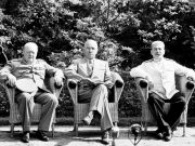 Потсдамская конференция (1945) Черчилль, Трумэн и Сталин на Потсдамской конференции