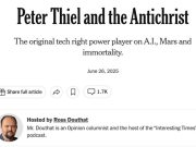 Некие силы в мире намеренно останавливают развитие человечества, чтобы сделать его более «послушным» и установить «власть Антихриста» Некие силы в мире намеренно останавливают развитие человечества, чтобы сделать его более «послушным» и установить «власть Антихриста»