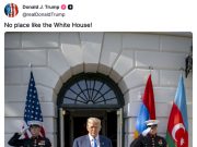 Дональд Трамп, находящийся в Великобритании с официальным визитом: «Нет лучше места, чем Белый дом!» Дональд Трамп, находящийся в Великобритании с официальным визитом: «Нет лучше места, чем Белый дом!»