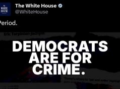 Белый дом обвинил Демократическую партию США в поддержке преступности Белый дом обвинил Демократическую партию США в поддержке преступности
