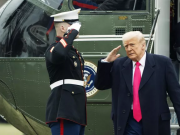 Подозрительный мужчина пытался устроить в Вашингтоне крушение вертолета с президентом США Дональдом Трампом на борту, пытаясь ослепить пилота лазерной указкой