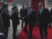 Красная дорожка, почётный караул: Путина встретили в КНР как дорогого гостя