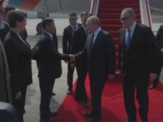 Красная дорожка, почётный караул: Путина встретили в КНР как дорогого гостя