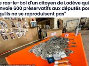 Француз отправил в свой парламент 600 презервативов Француз отправил в свой парламент 600 презервативов