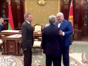 Лукашенко провел встречу с представителем Трампа Джоном Коулом и его делегацией Лукашенко провел встречу с представителем Трампа Джоном Коулом и его делегацией