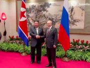 Встреча Путина и Ким Чен Ына в Пекине началась Встреча Путина и Ким Чен Ына в Пекине началась